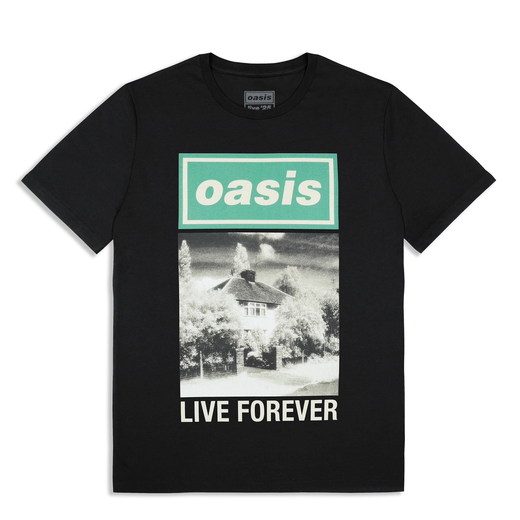 Live Forever Single Cover T-shirt Black