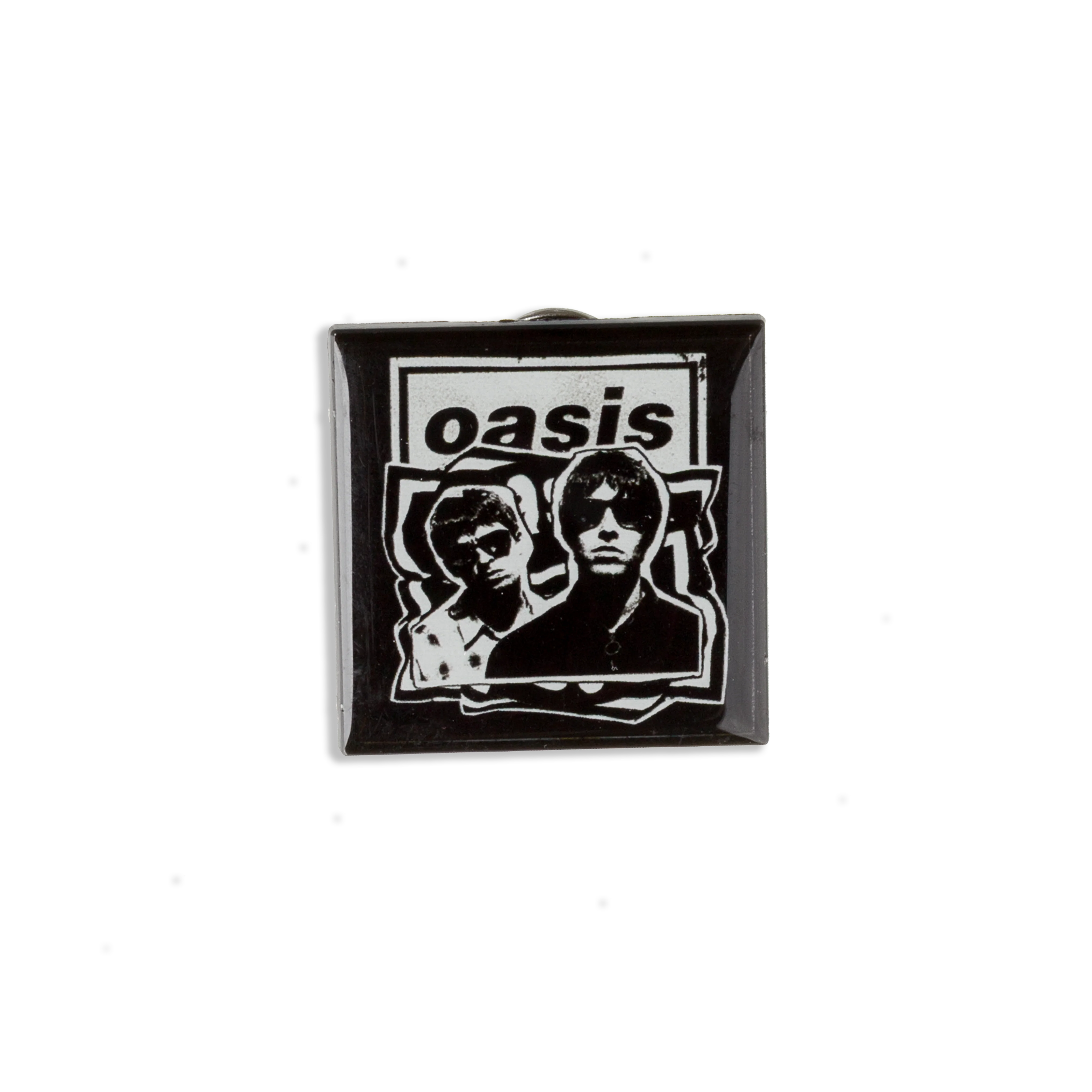 Paper Cut Out Photo Epoxy Pin Badge
